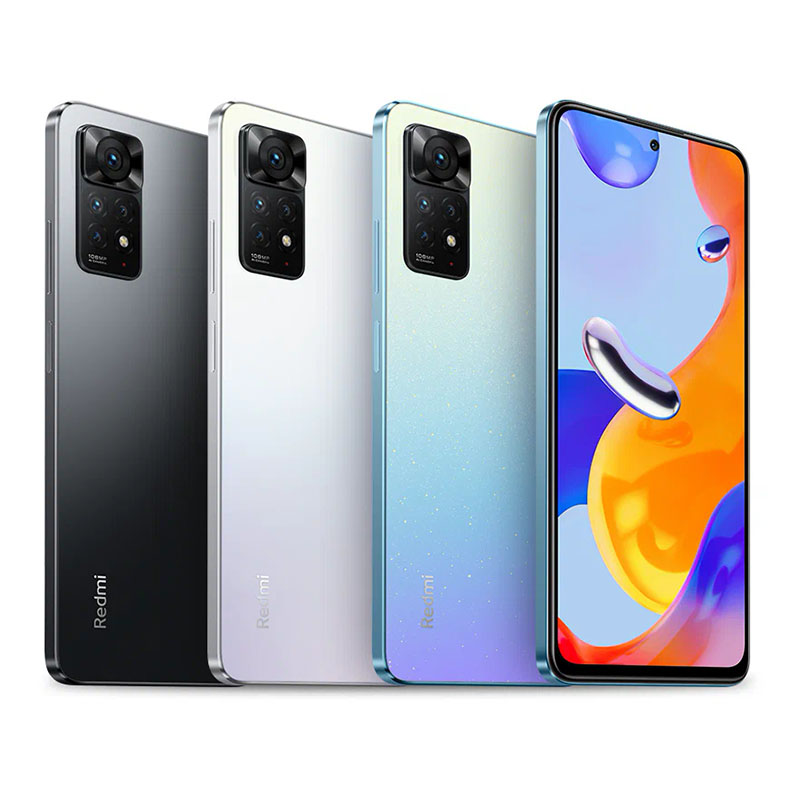 смартфон xiaomi redmi note 11 pro 6/128 гб global, графитовый серый