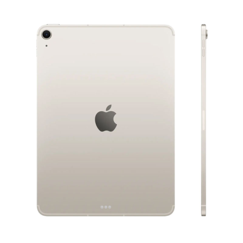 планшет apple ipad air 11" 128 gb (m3, 2025) wi-fi + cellular starlight сияющая звезда (mcfx4ll/a)
