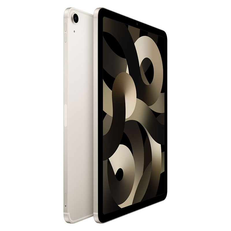 планшет apple ipad air (2022) 64 гб wi-fi + cellular starlight (mm6v3ll/a)