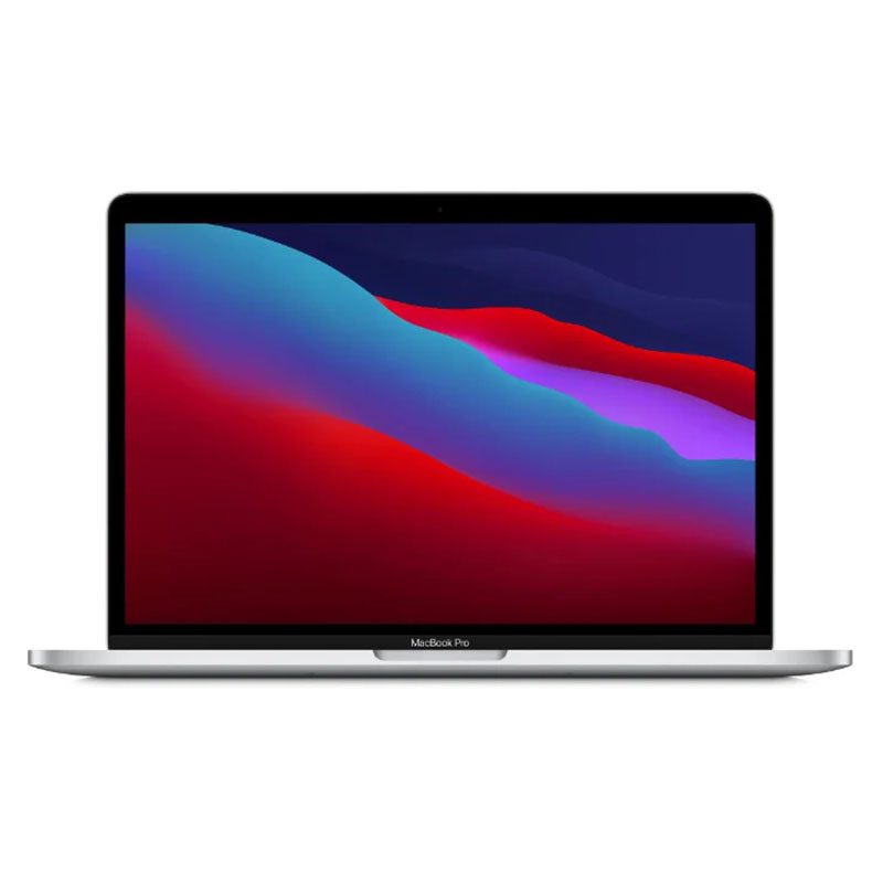 apple macbook pro 13″ (m1, 2020) 8 гб, 256 гб ssd, touch bar, silver, серебристый (myda2ll/a)
