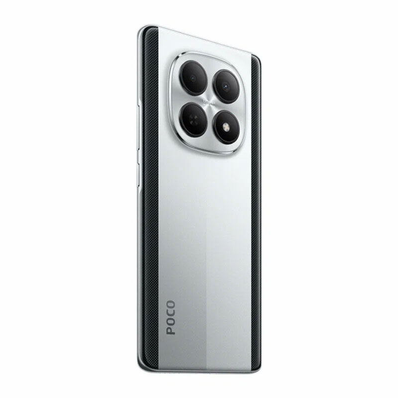 смартфон xiaomi poco m8 8/256 gb 5g, dual nano sim, silver/серебристый