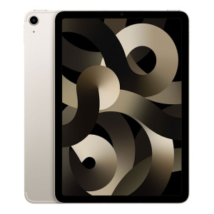 планшет apple ipad air (2022) 256 гб wi-fi + cellular starlight (mm743ll/a)