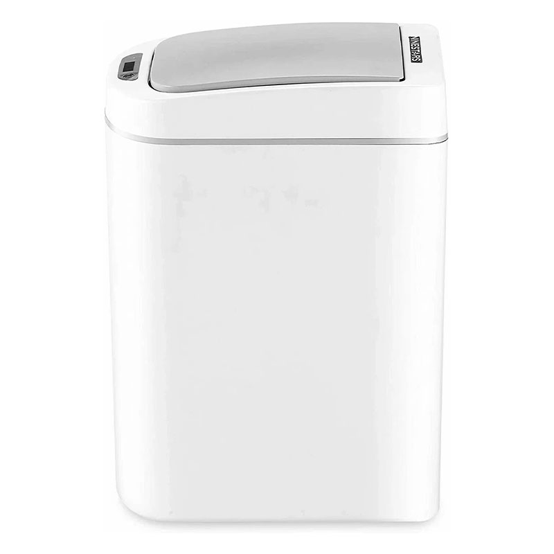 мусорное ведро xiaomi ninestars waterproof sensor trash can, 7 л (dzt-7-2s), белый