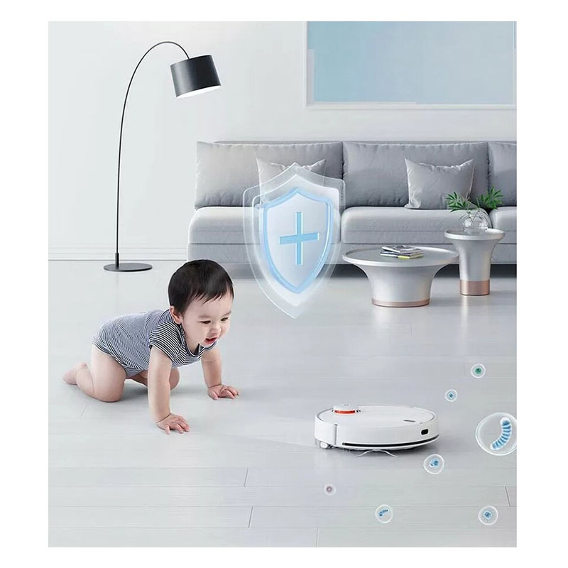 робот-пылесос xiaomi mijia robot vacuum mop 2 (mjst1s) (cn), белый