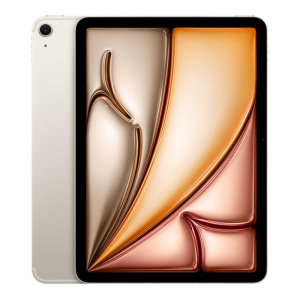 планшет apple ipad air 11" 128 gb (m3, 2025) wi-fi + cellular starlight сияющая звезда (mcfx4ll/a)