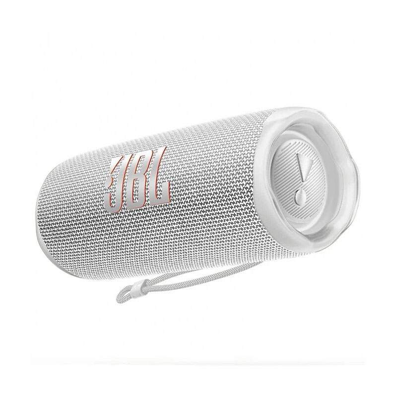 портативная акустика jbl flip 6, 30 вт, белый