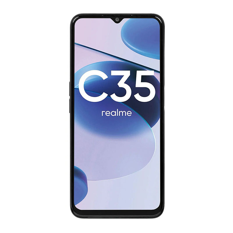 смартфон realme c35 4/128 гб, черный