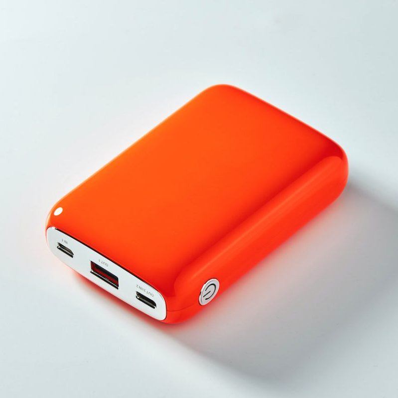 портативное зу  mocoll powerbank rofi mini series black orange