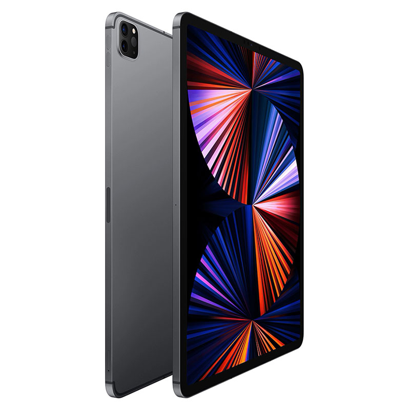 планшет apple ipad pro 12.9 wi-fi 128gb (2021) space gray серый космос (mhnf3)