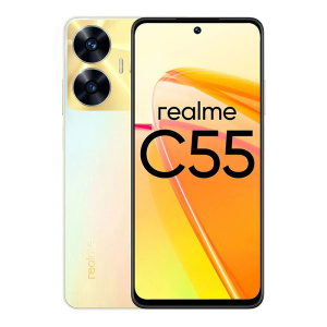 смартфон realme c55 8/256gb (nfc) sunshower, перламутровый