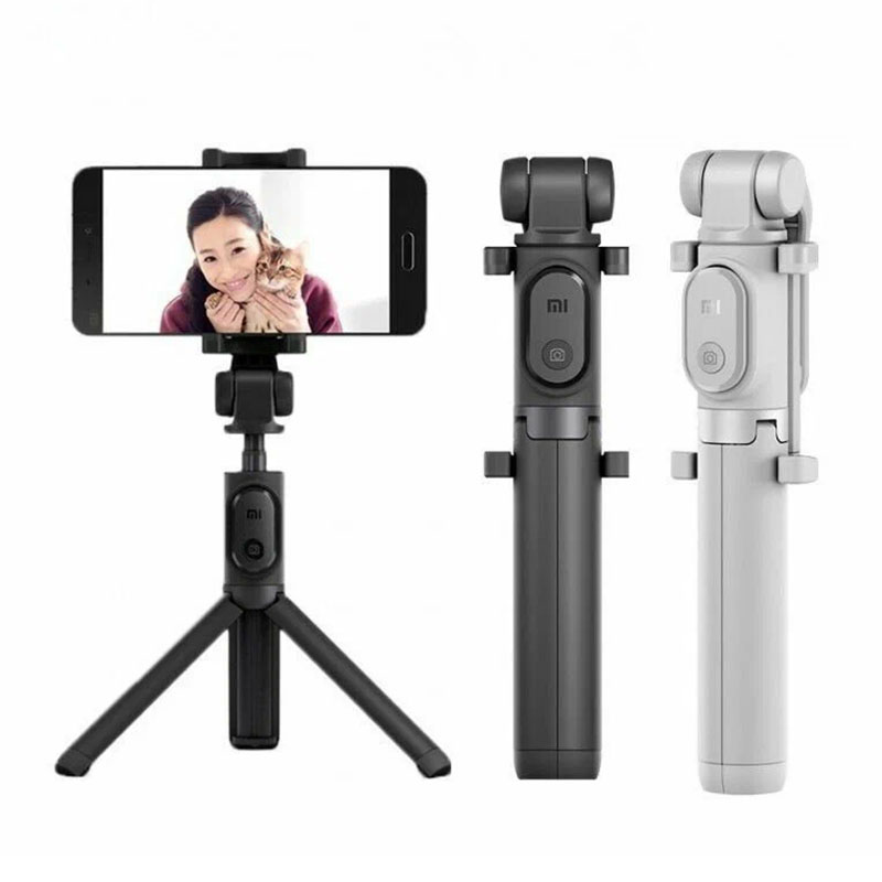 монопод трипод xiaomi mi tripod selfie stick для смартфона, черный