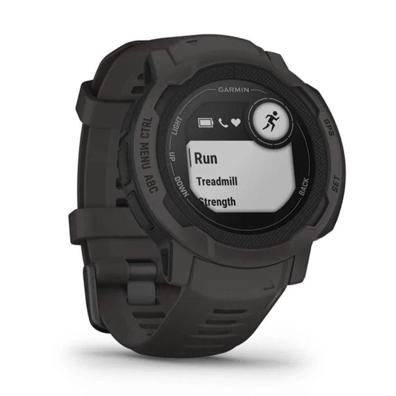 смарт-часы garmin ️️instinct 2 solar graphite (010-02627-00)