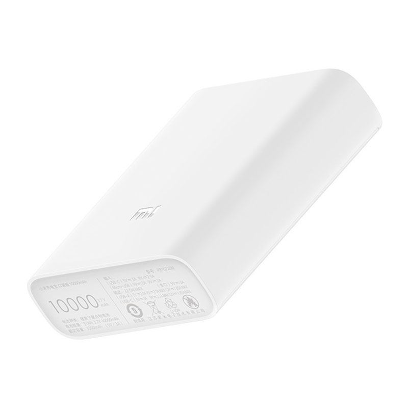 аккумулятор xiaomi mi power bank pocket version 10000mah белый