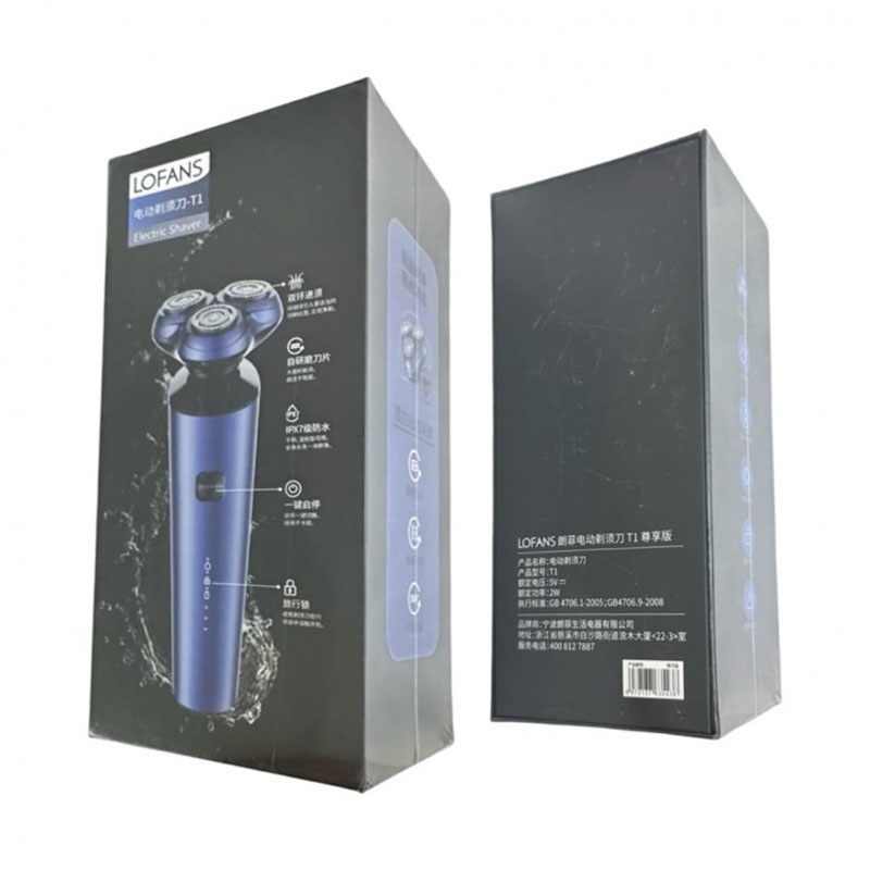 электробритва xiaomi lofans electric shaver t1 blue