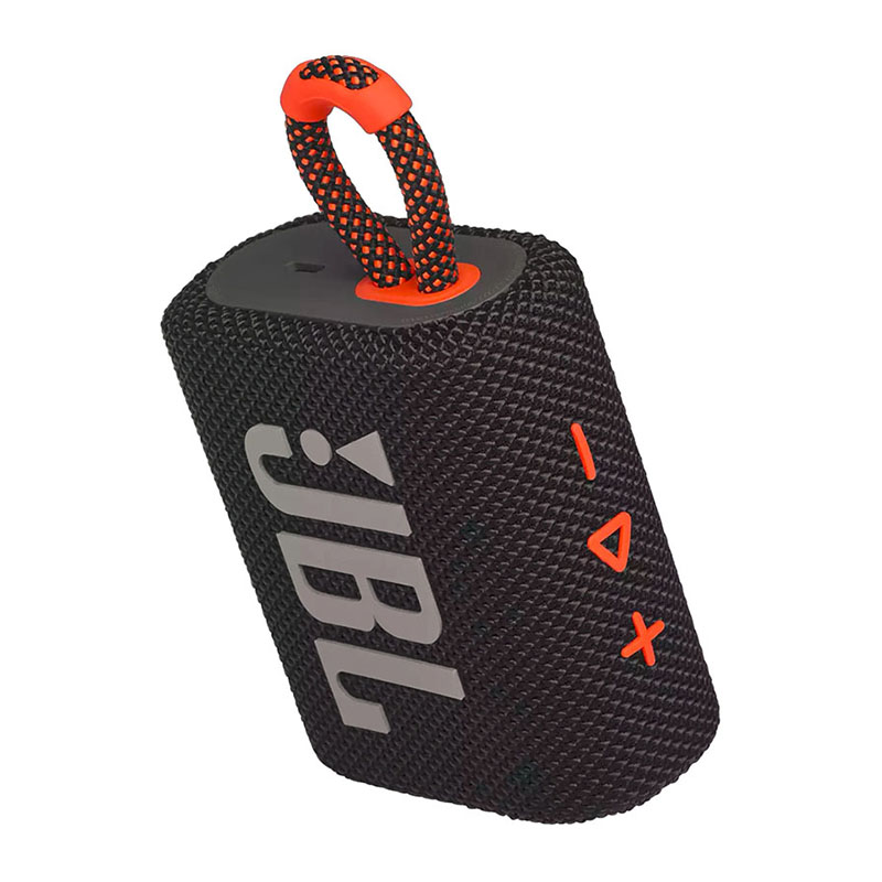 портативная акустика jbl go 3, 4.2 вт, черно-оранжевый