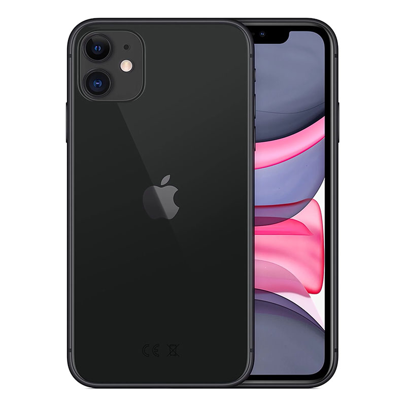 смартфон apple iphone 11 64gb global, черный slimbox