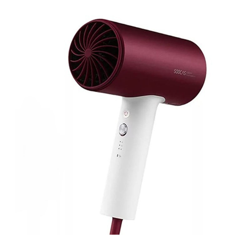 фен для волос xiaomi soocare anions hair dryer h3s red (красный)