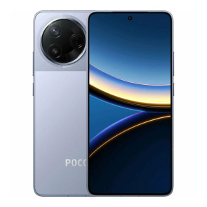 смартфон xiaomi poco f7 pro 12/256 gb 5g, dual nano sim, ocean blue/голубой