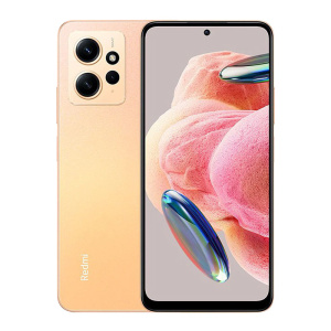 смартфон xiaomi redmi note 12 4g 8/256gb (nfc) sunrise gold (золотистый)