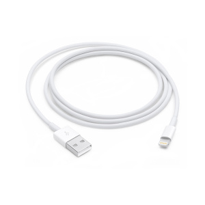 кабель apple usb - lightning (mxly2zm/a), белый, 1 м