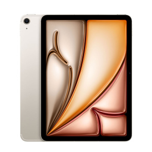 планшет apple ipad air 11" 256gb (m2, 2024) wi-fi + 5g starlight сияющая звезда (muxk3ll/a)