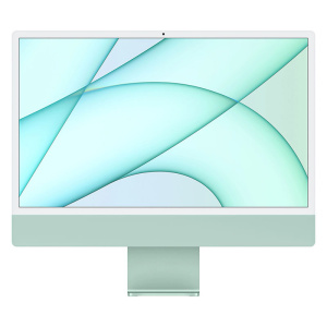 моноблок apple imac 24" retina 4,5k, (m1 8c cpu, 8c gpu), 8 гб, 256 гб ssd, зеленый (mgph3)