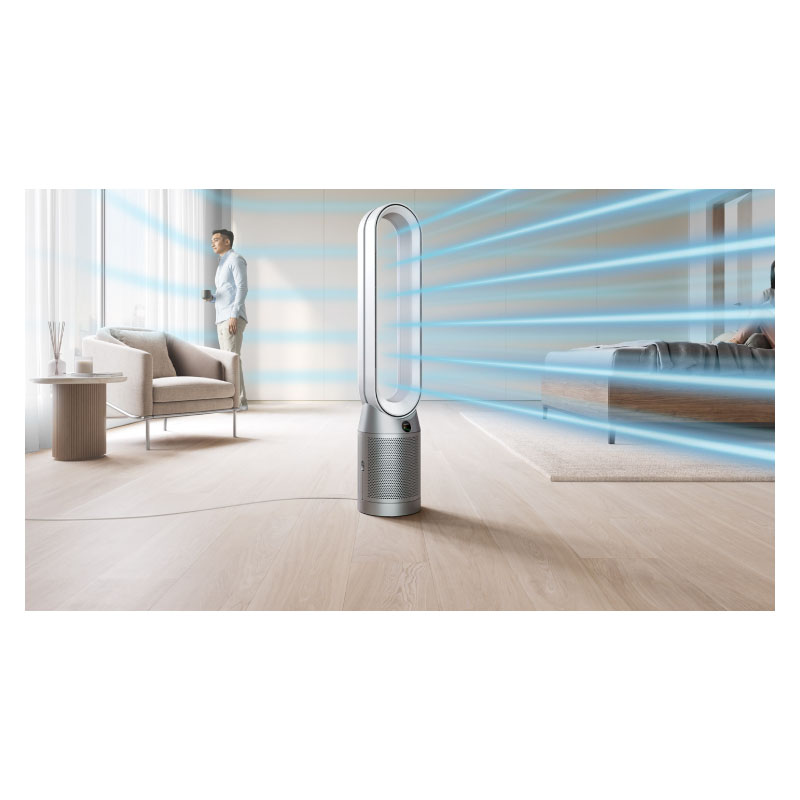 очиститель воздуха dyson purifier cool pc1, белый/серебристый