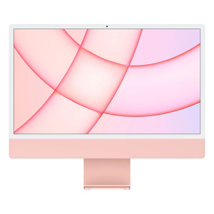 моноблок apple imac 24" retina 4,5k, (m1 8c cpu, 8c gpu), 8 гб, 256 гб ssd, розовый (mgpm3)