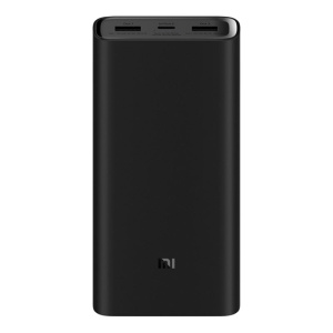 аккумулятор xiaomi mi power bank 3 pro 20000 mah plm07zm black