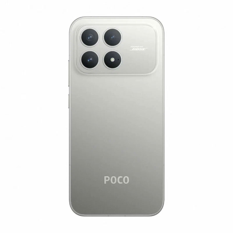 смартфон xiaomi poco f8 pro 12/512 gb, titanium silver/серебристый