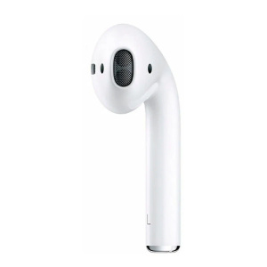 левый наушник airpods 2, белый