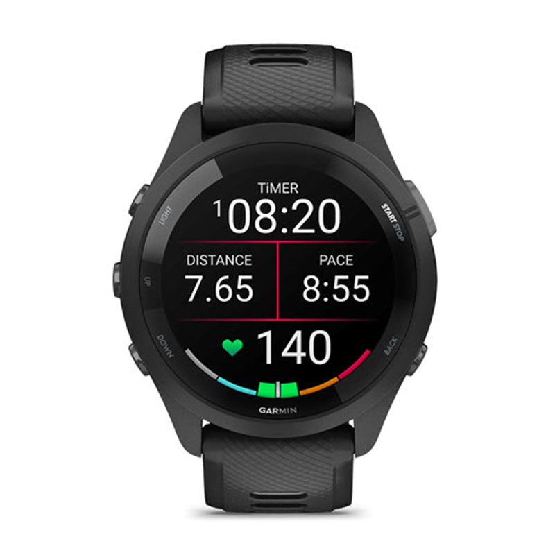 смарт-часы garmin ️forerunner 265 black (010-02810-10)