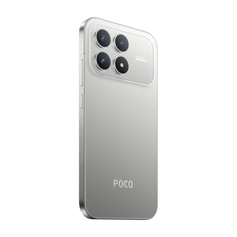смартфон xiaomi poco f8 pro 12/256 gb, titanium silver/серебристый