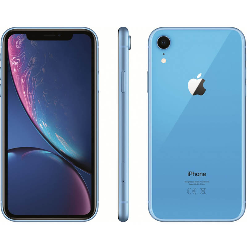 смартфон apple iphone xr 64gb blue (синий)