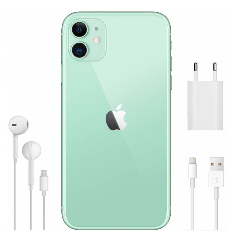 apple iphone 11 64gb (зеленый), slimbox