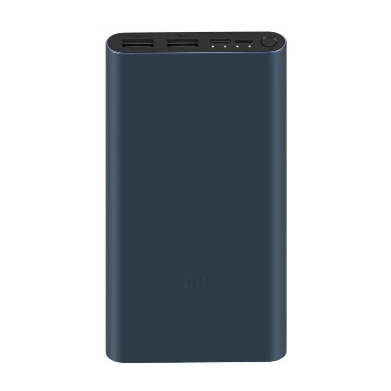 аккумулятор xiaomi mi power bank 3 10000mah (plm13zm) black