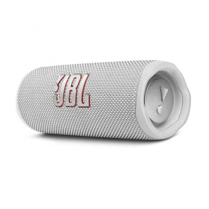 портативная акустика jbl flip 6, 30 вт, белый