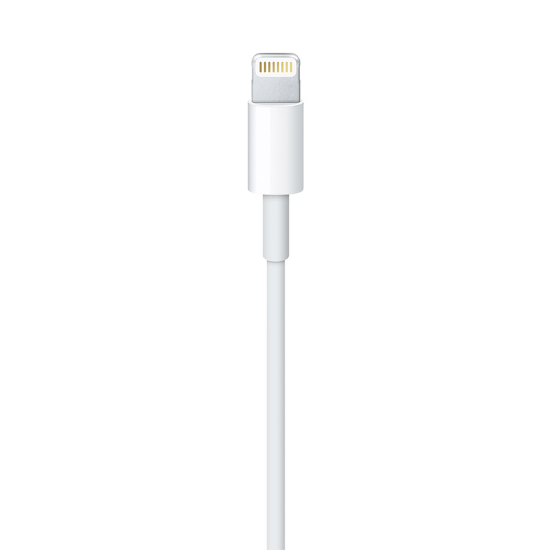 кабель apple usb - lightning (mxly2zm/a), белый, 1 м