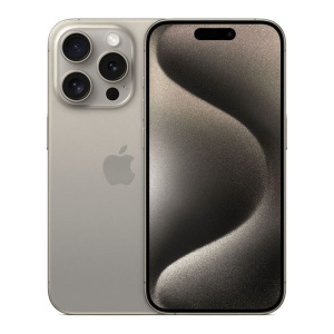 apple iphone 15 pro max 1tb, dual nano sim, natural titanium "натуральный титан"