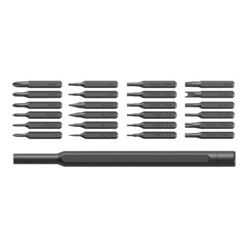 набор отверток xiaomi screwdriver kit grey 24in1 (серый)