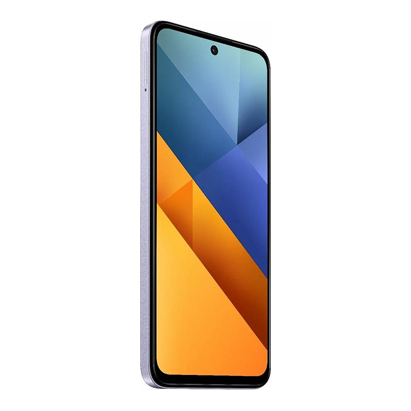 смартфон xiaomi poco m6 4g 6/128 гб, dual nano sim, фиолетовый