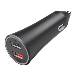 автомобильное зарядное устройство xiaomi mi dual-port car charger 37w