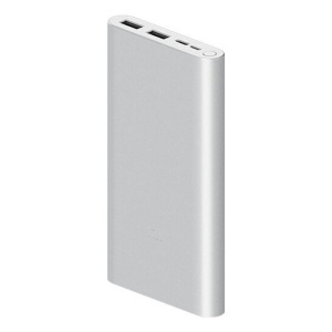 аккумулятор xiaomi mi power bank 3 10000mah (plm13zm) silver