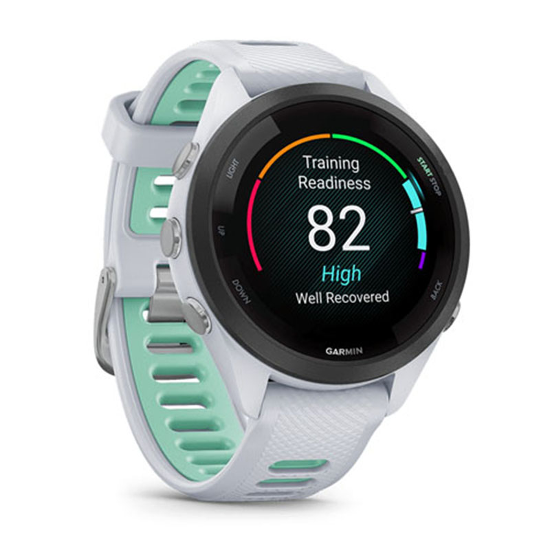 смарт-часы garmin ️forerunner 265s whitestone (010-02810-14)