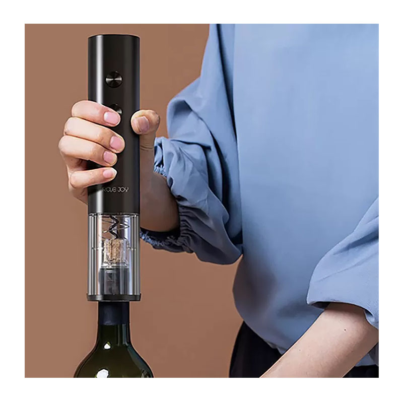 штопор электрический circle joy electric wine bottle opener красный cj-ekpq10-w