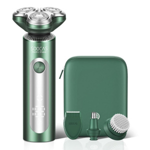 электробритва xiaomi soocas electric shaver s5 (s5-green), подарочный комплект