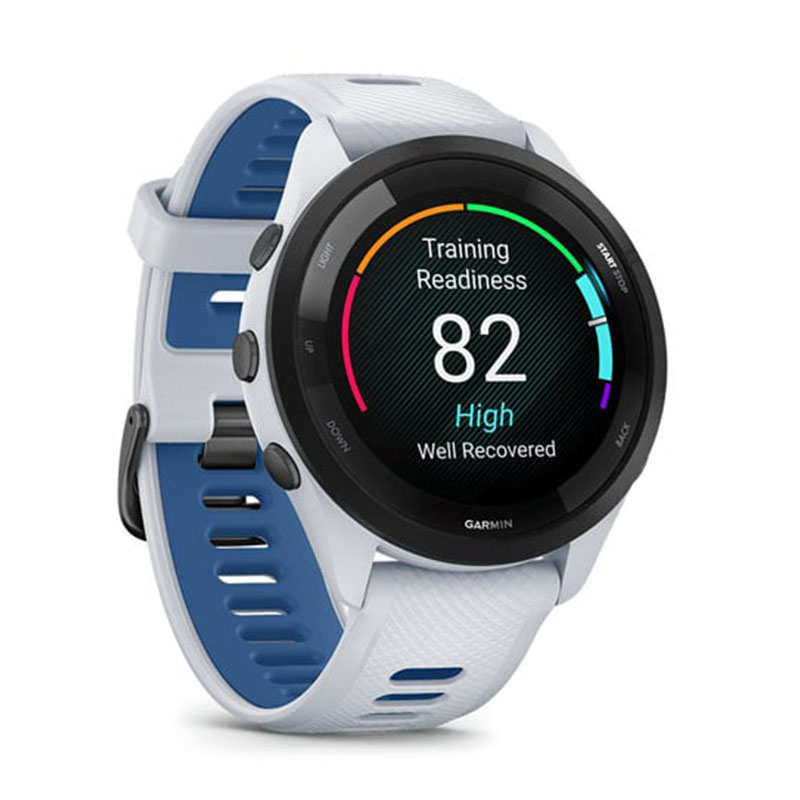 смарт-часы garmin ️forerunner 265 whitestone (010-02810-11)