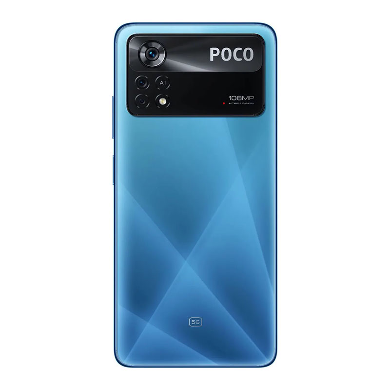 смартфон xiaomi poco x4 pro 5g 6/128 гб ru лазерный синий