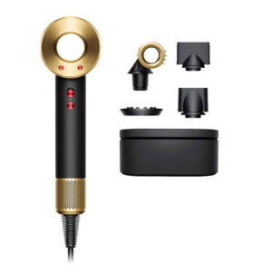 фен dyson supersonic hd15 gift box hk, onyx/gold  (504501-01)