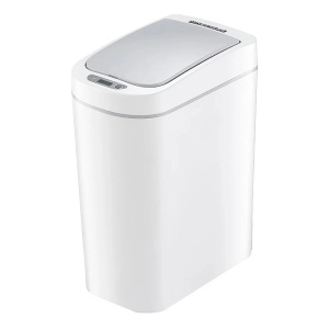 мусорное ведро xiaomi ninestars waterproof sensor trash can, 7 л (dzt-7-2s), белый